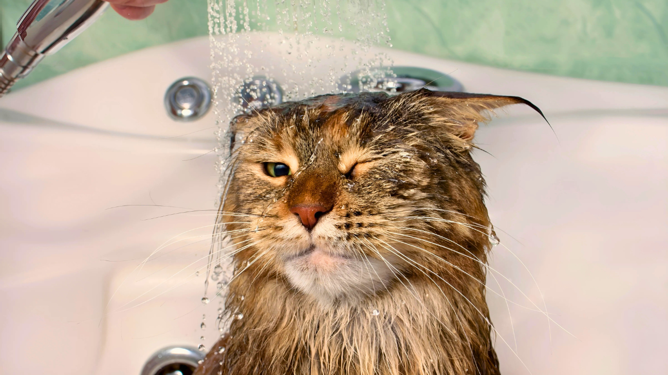 lavare gatto